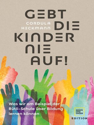 cover image of Gebt die Kinder nie auf